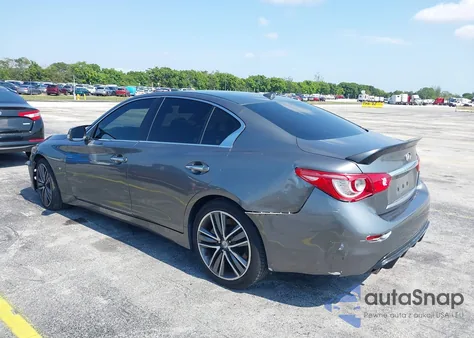 2015 Infiniti Q50 Sport from USA, damaged, VIN JN1BV7AP3FM348605
